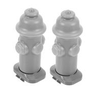 GETAJGHSD 2pcs Puppy Urine Training Posts for Indoor Dog Toilet Pet Potty Accessory Columns with Sleek Gray Design Easy to Install and Clean for Cultivating Bathroom Habits