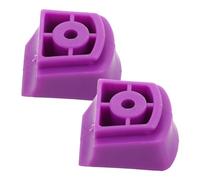 GETAJGHSD 2pcs Purple Rubber Toe Stops for Roller Skates, Simple Installation and Enhanced Safety Brake Pads, Suitable for Indoor Rinks and Practice, Replacement Brake Stoppers for Quad