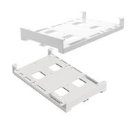 GETAJGHSD 2pcs Refrigerator Accessory Water Can Storage Rack Fridge Organizer Slide-out Beer Soda Holder Pantry Storage