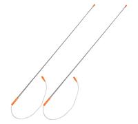 GETAJGHSD 2pcs Replacement Garden Sprayer Extension Wand with Stainless Steel Rod, Adjustable Length and Multi-Scenario Application for Weed Spraying and Lawn Care