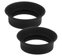 GETAJGHSD 2pcs Rubber Eyepiece Guards for Astronomical Telescopes Fit with Impact-resistant Design UV Eye Protection and Glare Blocking for Enhanced Moon Viewing and Lunar Crater Details