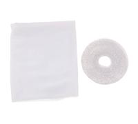GETAJGHSD 2pcs Self-Adhesive Window Screen Mesh Nets with Strong Sticky Tape, White Polyester Fly Screens for Home and Reading Room, Invisible and Easy DIY Installation Window Nets