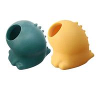 GETAJGHSD 2pcs Silicone Egg Yolk and White Separator Set, Food-Grade Non-Toxic Kitchen Gadget Cartoon Design, for Home Cooking and Baking Egg Yolk Divider Tools