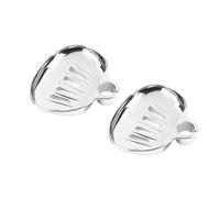 GETAJGHSD 2pcs Soap Dish Soap Storage Rack Circular Sector 5.51x4.72x1.18 Inch Abs Lightweight Hollow Drain Strip Design Random Style for Travel and Counter Top