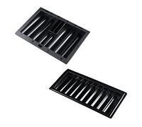 GETAJGHSD 2pcs Thick Plastic Poker Chip Tray Storage Organizer for Table Compact Design for Management for Poker Games and Keeping Your Space Tidy