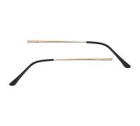 GETAJGHSD 2pcs Universal Metal Eyeglasses Replacement Legs Temples Arms Repair Kit for Spectacles Frames with Gold Finish Suitable for Nearsighted Glasses