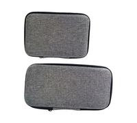 GETAJGHSD 2pcs Waterproof Microphone Storage Bags with Clip, Portable Digital Product Carry Case for Headset and Earphone, Compact Accessories Organizer for Travel and Daily Use