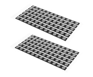 GETAJGHSD 2sheets Round High Visibility Markers for Accurate Scanning Dots Reflective Optical Tracking Scanners Markers for Precision Scan