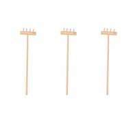 GETAJGHSD 3 Pcs Mini Zen Garden Rakes 14Cm X 3.5Cm Sand Rake Accessories for Meditation Tabletop Zen Garden Tools for and Adults