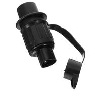 GETAJGHSD 3 Pin Trailer Plug Adapter for Truck Trailers with Precise Connection Design and Easy Installation Black Plastic for Wiring Harness