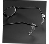 GETAJGHSD 30 Pairs Transparent Silicone Ear Hooks Slip Eyeglass Grips for Glasses and Sunglasses Durable Flexible Retainers for Adults Comfortable Non Skid Protection for Sports and Daily