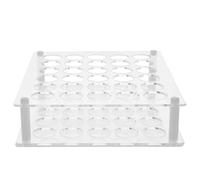 GETAJGHSD 30 Slot Acrylic Lipstick Organizer with High Transparency and Thickened Base Design, Lip Gloss Display Rack Stand for DIY Decorations and Makeup Storage Organiser