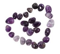 GETAJGHSD 300g Purple Irregularly Shaped Rose Stone Crystal Hearts Stones Polished Agate for Jewelry Making and Terrarium Decor 2-3cm Natural Healing Crystals