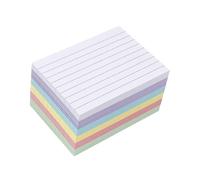 GETAJGHSD 300Pcs Horizontal Ruled Note Cards Single Sided Flashcards for Study Presentations Office Organization Academic Notes for Learning Crafting