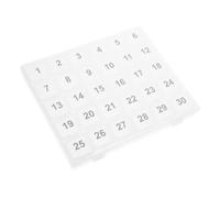 GETAJGHSD 30grids Portable Pill Organizer Travel Medicine Storage Box for Monthly Medication Lightweight and Design for Easy Monitoring Convenient Daily Use