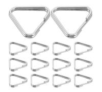 GETAJGHSD 30pcs Camera Strap Hook Metal Triangle Ring, Alloy Sturdy Quick Release Adapter Clip for Dslr, Strong Balanced Mounting with Easy Convenience, for Busy Shoots and Frequent Changes