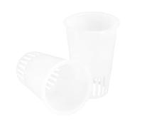 GETAJGHSD 30pcs Soilless Hydroponic Planting Baskets PE Root Cups for Nursery and Vegetable Gardening Tough Mesh Pots Suitable for Outdoor Greenhouse and Water Culture
