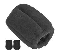 GETAJGHSD 3pcs Elastic Sponge Hair Dryer Sleeve with Universal Application and Portable Design, Black Hair Dryer Nozzle Attachment Set Suitable for Home and Travel Use