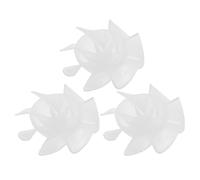 GETAJGHSD 3pcs Hair Dryer Accessory Replacement Fan Propeller Plastic Centrifugal Blower Wheel Efficient Airflow Restoration Even Heat Protection for Home Use and Salon Use