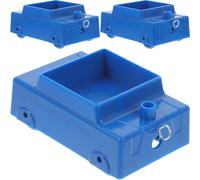 GETAJGHSD 3pcs Mechanics Plastic Trolley Inclined Car for Boys and Girls Science Museum Kits