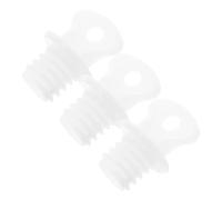 GETAJGHSD 3Pcs Plastic Hot Water Bottles Screw Caps Replacement Sealing Plugs Warm Water Bag Lids Universal Fit for Travel and Home Use