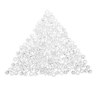 GETAJGHSD 400pcs Artificial Crystal Faceted Bead Spacer Beads for Jewelry Making and Accessories, Multiple Uses for Intricate Designs, Suitable for Earrings, Bracelets, Necklaces, and Wind