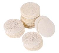GETAJGHSD 40pcs Portable Loofah Oil Absorbing Sheets for Face, Delicate Touch Synthetic Material Blotting Paper, Natural Oil Control for Summer Makeup Use