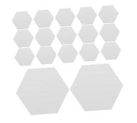 GETAJGHSD 48pcs Hexagon Acrylic Wall Mirror Tiles Self Adhesive Shatterproof Mirror Stickers for Bathroom Bedroom Living Decor with Clear Reflective Surface and Easy Installation