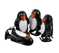 GETAJGHSD 4pcs Clockwork Penguin Penguin Walking Wind up Xmas Christmas Wind up Walking Wind up Jumping Walking Xmas Stocking Stuffers Walking Animal