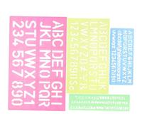 GETAJGHSD 4pcs Double-sided Alphabet and Number Tracing Board Educational Letter Stencil for Boys and Girls Learning and Writing Practice Soft and Safe Early Education Tool for Preschoolers