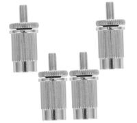 GETAJGHSD 4pcs Electric Guitar Tremolo Bridge Studs Screws for Height Adjustment Anchors for String Tuning Compatible with Various Models for Guitar Parts Replacement