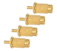 GETAJGHSD 4pcs Guitar Bridge Tremolo Studs of Metric Electric Guitar Saddle Screws and Anchors Replacement Durable Tremolo System Parts for Fit and Easy Bridge Adjustment