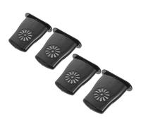 GETAJGHSD 4pcs Guitar Sound Hole Humidifier Plastic Acoustic Guitar Humidity Care Tool Prevent Cracking Protect from Dry Conditions Black Instrument Accessory