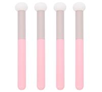 GETAJGHSD 4pcs Mushroom Head Concealer Sponges for Face Makeup Soft Portable Applicators for Under Eye Foundation Powder Dual Wet and Dry Use Skin-friendly Compact Beauty Tools