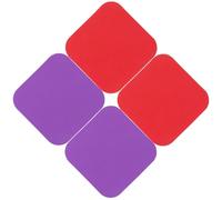 GETAJGHSD 4pcs Non-Slip Rubber Jar Opener Gripper Pads for Kitchen Use, Multi-Purpose Bottle and Lid Openers with Anti-Skid Round Coasters, Suitable for Weak Hands and Comfortable to Hold