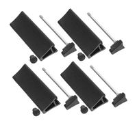 GETAJGHSD 4pcs Retractable Railing Belt Ends Heavy Duty Plastic Housing Replacement for Property Line Barrier Crowd Control System with Pull Strap Head for Rapid Deployment