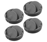 GETAJGHSD 4pcs round Car and Bus Dashboard Air Conditioning Vents, Adjustable Airflow Direction with Simple Installation, Abs Material Air Outlet Vent Covers for Private Vehicle Use