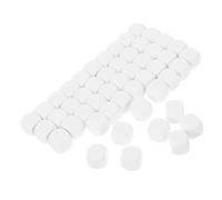 GETAJGHSD 50pcs Blank Square Dice for DIY Board Games Acrylic Custom Dice with Smooth Surface for Creative Tabletop Gaming for Handwriting Pad Printing