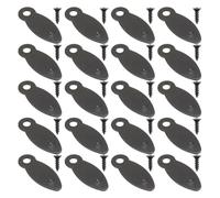 GETAJGHSD 50pcs Iron Picture Frame Back Fixing Clips Buckles for Photo and Picture Frames Sturdy Accessories for Exhibition and Office Use Not Easy to Deform or Break