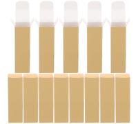 GETAJGHSD 50pcs Paper Lipstick Boxes with Lids for Lip Balm and Lipstick Elegant Khaki Colour Easy to Carry for Shop Showcase and Beauty Salon Storage
