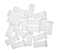 GETAJGHSD 50pcs Plastic Film Canisters with Sealing Lids, Portable Dustproof Containers for Film Storage and Shooting, Suitable for Beads and Fish Hooks