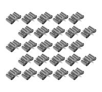 GETAJGHSD 50pcs Stainless Cable Clamps for Solar Panel Wire Management with Curved Design Smooth Edges