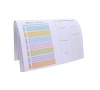 GETAJGHSD 52pcs A Book Weekly Tear-off Planning Pad Magnetic Planner for Fridge with Elegant Design Paper Material Write and Wipe Function Meal Planning for Family Kitchen