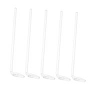 GETAJGHSD 5pcs Glass Cell Spreader Set for Laboratory Use End Design Reusable After Sterilization for Cell Culture and Microbe Experiments