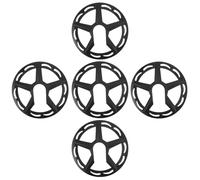 GETAJGHSD 5pcs Plastic Bike Chain Guard Protector for 42t 4-hole Crankset, Easy to Install, Protects against Mud and Debris, Suitable for Mountain Bicycles and Routine Chain Cleaning Tasks