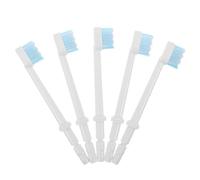 GETAJGHSD 5pcs Water Flosser Replacement Heads Compatible with Waterpik Blue Square Toothbrush Nozzle Tips for Oral Irrigator Optimized Jet Coverage for Deep Interdental and Tongue Cleaning