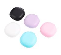 GETAJGHSD 5pcs Waterproof Soap Box Plastic Soap Holder Leak Proof Anti-slip Design with Lid for Home and Travel Bar Storage