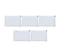 GETAJGHSD 5pcs White Pvc Printer Cleaning Cards for Pos Terminal Cleaner and Card Reader Cleaner, Safely Remove Dust and Prolong the Life of Magnetic Heads, Cleaning Tool for Office