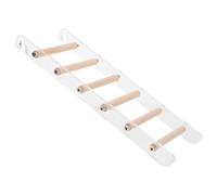 GETAJGHSD 6-Layer Parrot Ladder for Small Birds Cage Climbing Bird Step Ladder Rope Indoor Perches and Hanging Plaything for Budgies Parakeets and Pet