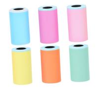 GETAJGHSD 6 Rolls of Thermal Sticker Paper for Mini Thermal Printer, Self-Adhesive Heat Sensitive Labels User-Friendly Operation, for Printing Photos and Portable Office Use